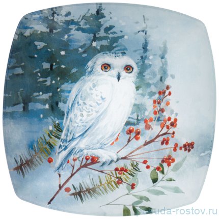 Салатник 18 см &quot;Зимняя сказка /Сова&quot; / 268452