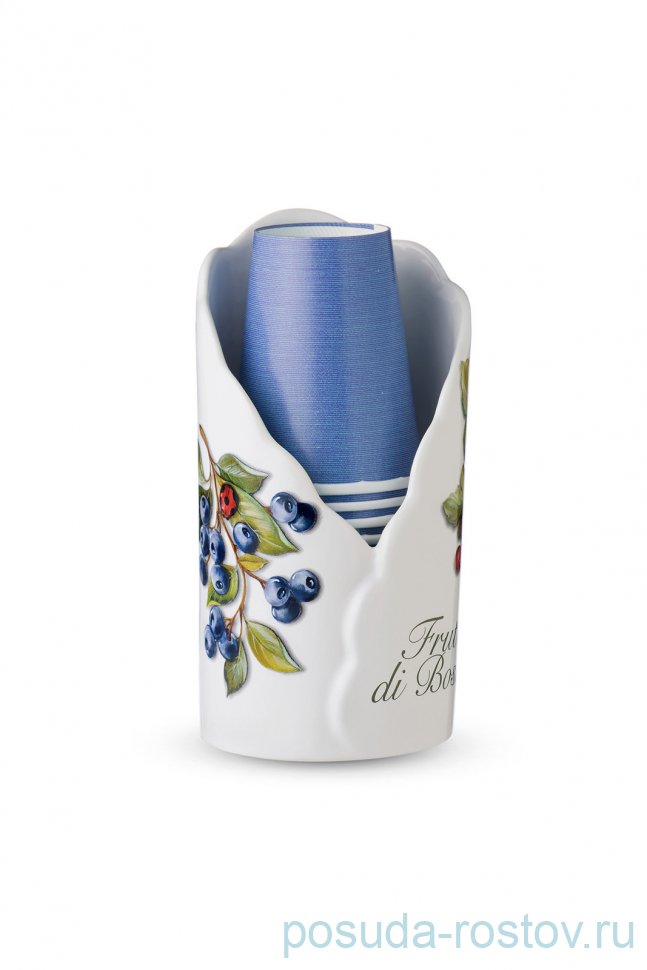 Подставка для стаканчиков 20 см "Artigianato ceramico /Лесные ягоды" / 243586