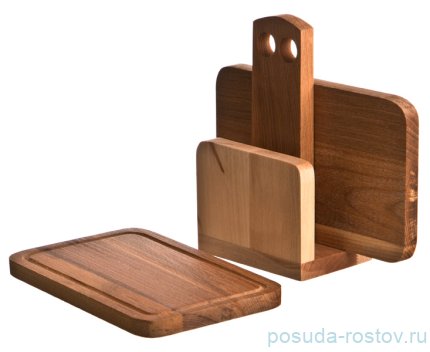 Набор разделочных досок горизонтальных 2 шт &quot;Agness&quot;  / 202765