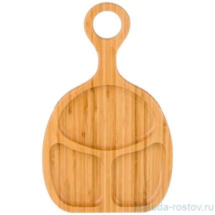 Блюдо сервировочное 36 х 22 х 2 см 3-х секционное / 211187