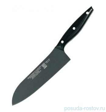 Нож Сантоку 20 см &quot;Martinez &amp; Gascon /Mikarta black&quot; / 154830