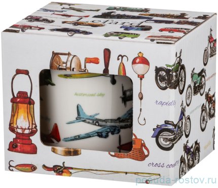 Кружка 350 мл &quot;Самолёт&quot; / 197384