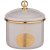 Банка для сыпучих продуктов 12 х 9 см эмалированная 1 л серая "agness /тюдор" / 209843