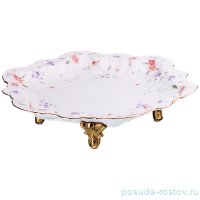 Блюдо 40 х 38 х 9 см овальное на 3-х ножках &quot;Пасадена&quot; / 193776