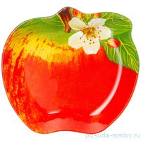 Блюдо 15 х 14 х 1 см Яблоко &quot;Happy day&quot; (12шт.) / 346989