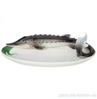 Блюдо 17 см овальное &quot;Осётр&quot; / 227377
