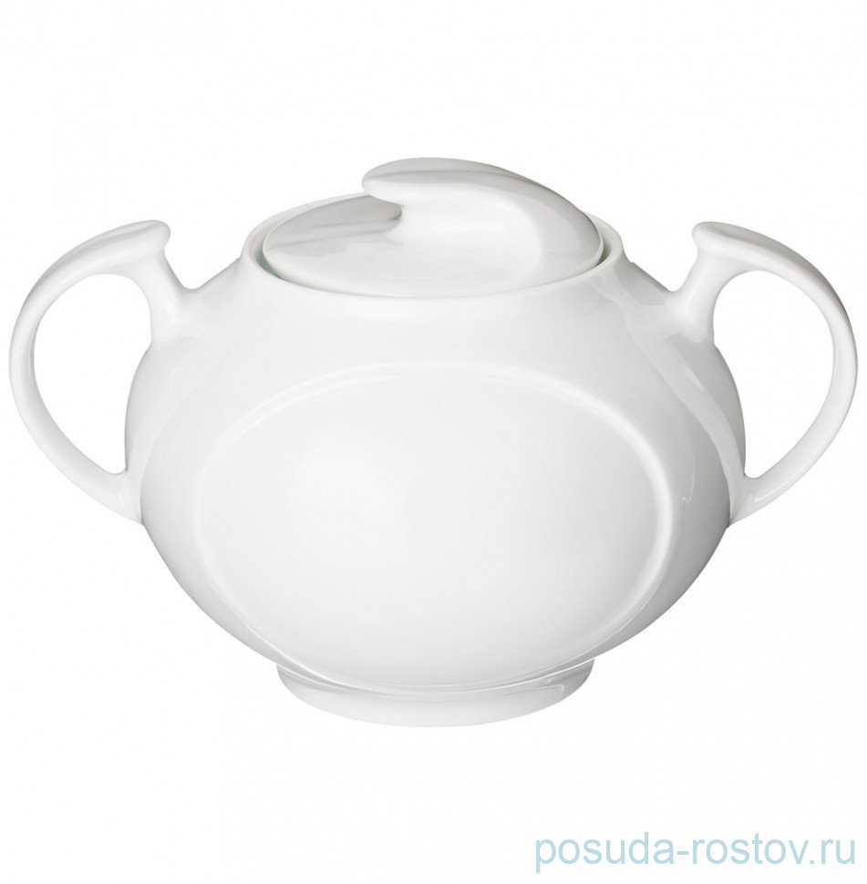 Сахарница 600 мл "Tint /Белый" (6шт.) / 328237