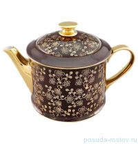 Заварочный чайник 400 мл &quot;Виндзор /Золотые цветы /шоколад&quot; 1 / 158688