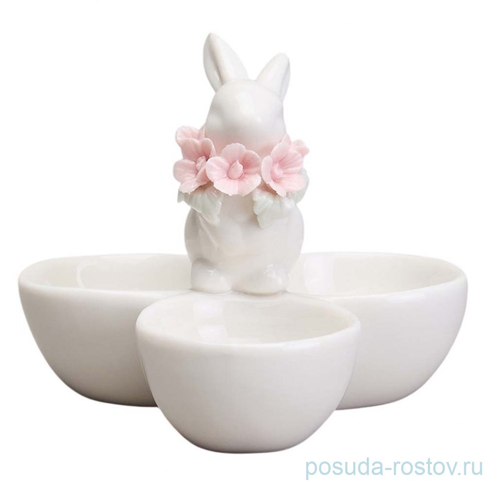Блюдо для яиц 11 х 10,5 х 10 см "Зайчик" / 369675 Блюдо для яиц 11 х 10,5 х 10 см "Зайчик" / 369675