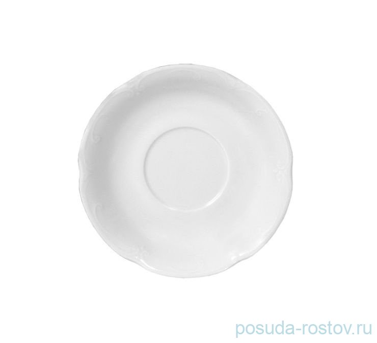 Блюдце 15,5 см "Камелия /Без декора" / 139454