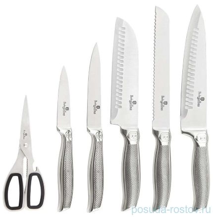 Набор ножей для кухни 8 предметов на подставке &quot;Kikoza Collection&quot; / 147740