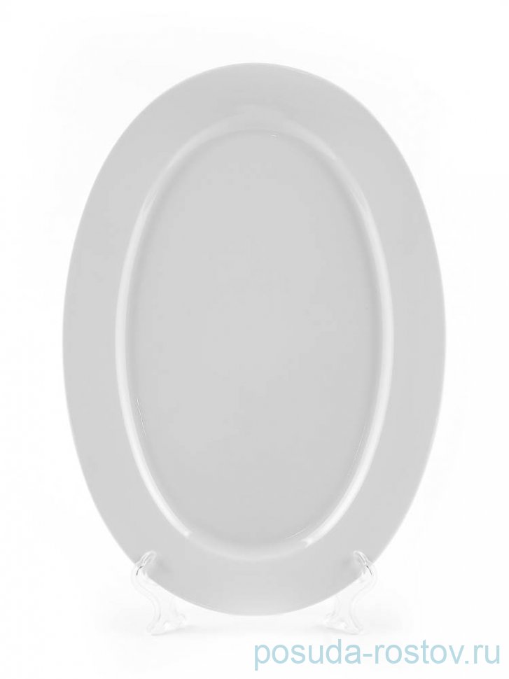 Блюдо 33 см овальное "Астра /Без декора" / 279137 Блюдо 33 см овальное "Астра /Без декора" / 279137