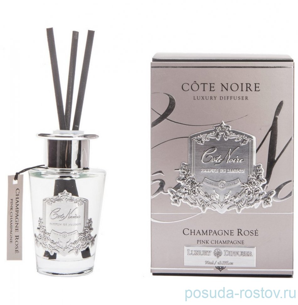 Диффузор 90 мл серебряный "Champagne Rose"  / 376047