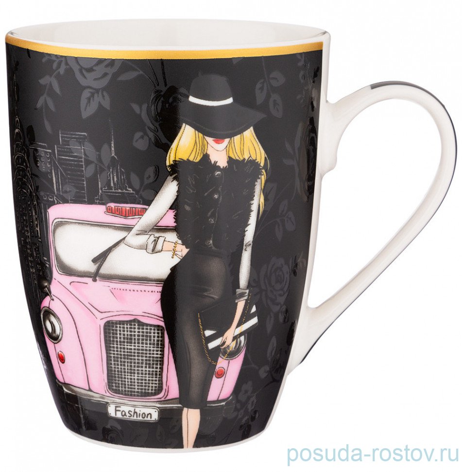 Кружка 340 мл "Fashion queen" / 251415 Кружка 340 мл "Fashion queen" / 251415