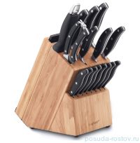 Набор кухонных ножей 20 предметов на подставке кованные &quot;BergHOFF&quot; / 162530