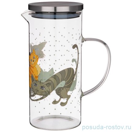 Кувшин для воды 1,4 л &quot;Озорные коты&quot; / 254443