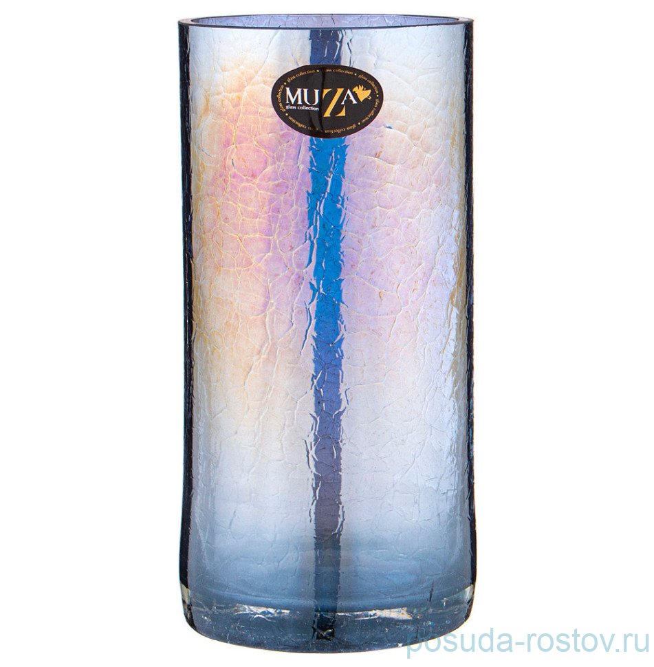 Ваза для цветов 12 х 25 см "cracle blue" / 312847