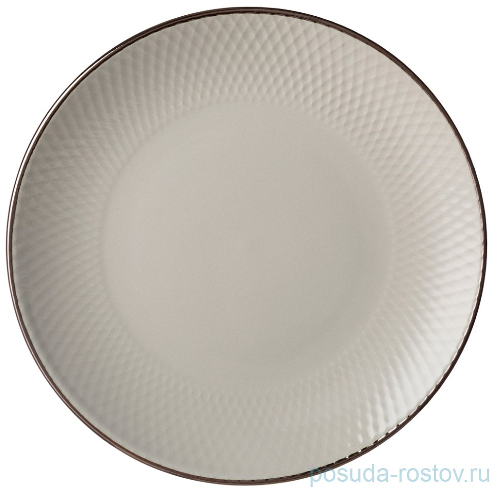 Тарелка 19,5 см "Графика /Серый графит" (6шт.) / 275447 Тарелка 19,5 см "Графика /Серый графит" (6шт.) / 275447