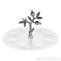 Блюдо для яиц &quot;Conte /платина&quot; / 366152