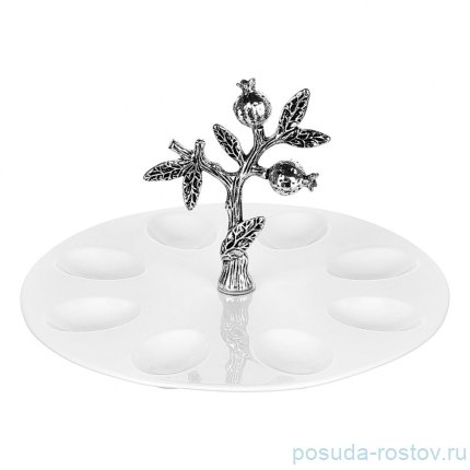 Блюдо для яиц &quot;Conte /платина&quot; / 366152