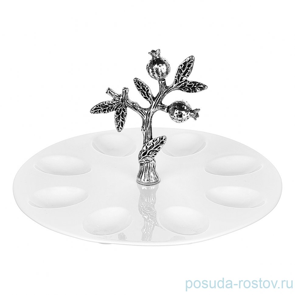 Блюдо для яиц "Conte /платина" / 366152 Блюдо для яиц "Conte /платина" / 366152