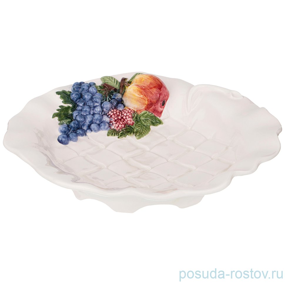 Блюдо 29 см круглое "Фрукты" / 215349