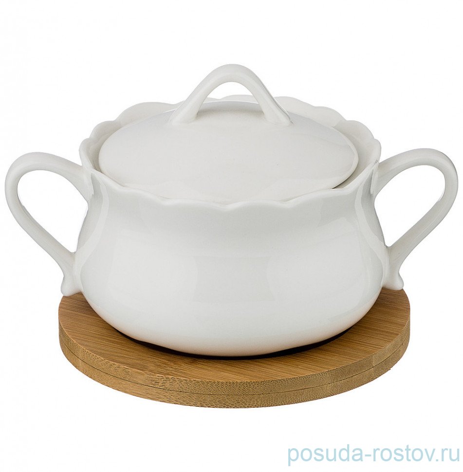 Сахарница 16 х 14 х 8 см на подставке "Native" / 199971 Сахарница 16 х 14 х 8 см на подставке "Native" / 199971