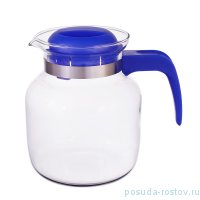 Заварочный чайник 1,5 л (пластиковые синяя крышка и ручка) &quot;Simax /Матура&quot; / 201683
