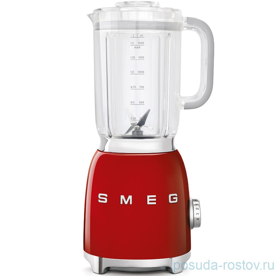 Блендер электрический 1,5 л "Smeg /Красный" / 222267 Блендер электрический 1,5 л "Smeg /Красный" / 222267
