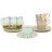 Набор чайных пар 200 мл 6 шт / 195013