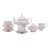 Чайный сервиз на 6 персон 15 предметов &quot;Соната /Розовый цветок&quot; / 137115