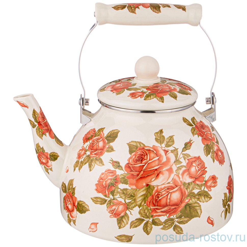 Чайник 4 л эмалированный "Корейская роза" / 254570