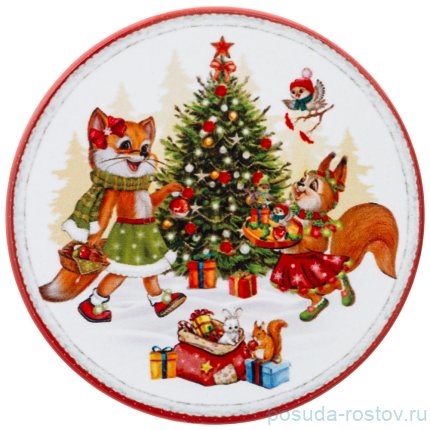 Подставка под горячее 10,3 см &quot;Веселые друзья&quot; / 262780