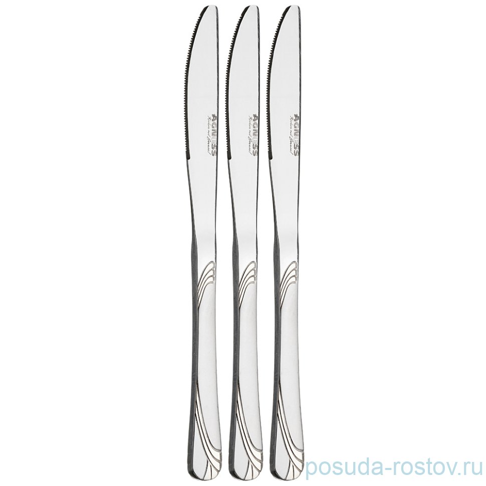 Столовые приборы 3 предмета Нож 23 см "Agness" / 170936 Столовые приборы 3 предмета Нож 23 см "Agness" / 170936