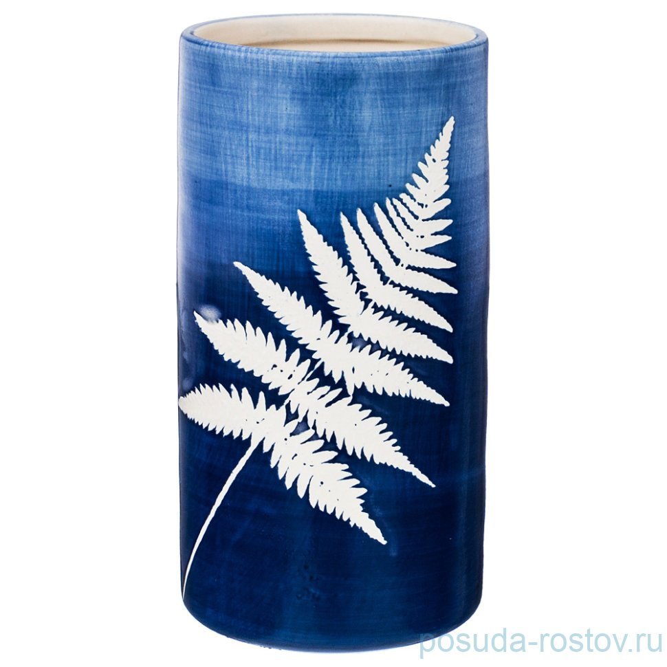 Ваза для цветов 20 см "лист папоротника" / 191977 Ваза для цветов 20 см "лист папоротника" / 191977