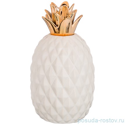 Подсвечник 10 х 10 х 21 см &quot;ананас /золотая коллекция&quot; / 193084