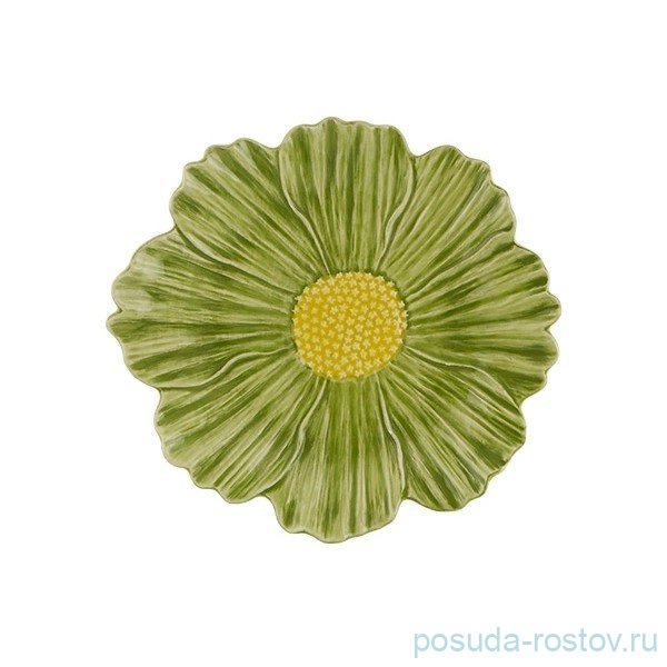 Тарелка 22 см зеленая "maria flor" / 344036