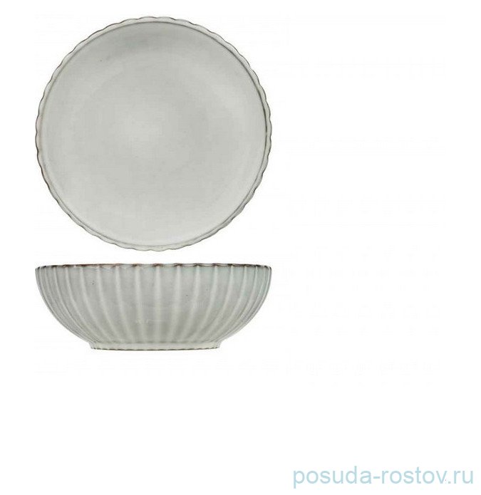 Тарелка 20,5 см глубокая "Concha Grey" / 309622 Тарелка 20,5 см глубокая "Concha Grey" / 309622