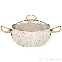 Кастрюля 20 х 9 см со стеклянной крышкой 2,6 л &quot;Agness /Mercury&quot; / 230281