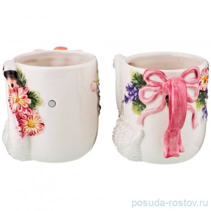 Набор кружек 320 мл 2 шт &quot;Лебеди&quot; / 192519