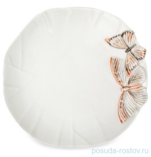 Блюдо 27,5 х 3,5 см круглое "Бабочки" / 369583 Блюдо 27,5 х 3,5 см круглое "Бабочки" / 369583
