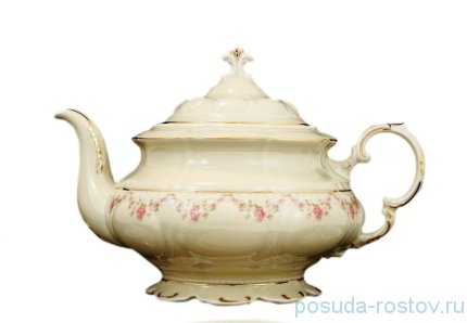 Заварочный чайник 1,5 л &quot;Соната /Розовый цветок /СК&quot; / 146104