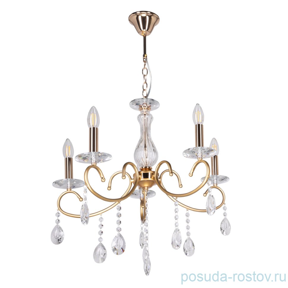 Люстра 5 рожковая "Свеча" / 300966 Люстра 5 рожковая "Свеча" / 300966