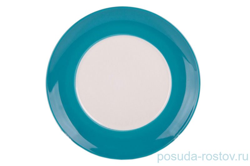 Тарелка 21 см голубая, белая внурти "Вехтерсбах" / 034630