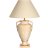 Настольная лампа 61 см с абажуром мрамор &quot;Ирис&quot; / 193615