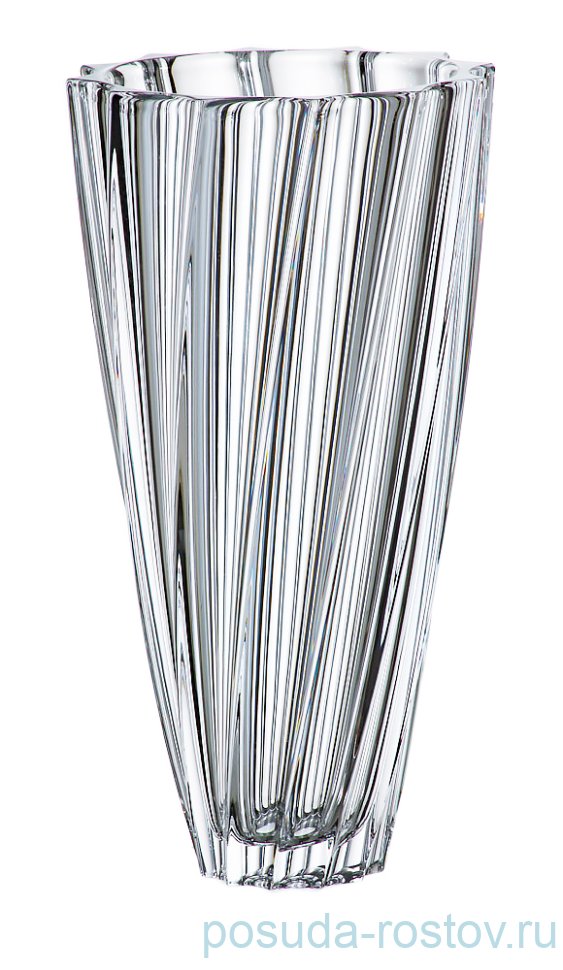 Ваза для цветов 35,5 см "Скаллоп /Без декора" / 060151 Ваза для цветов 35,5 см "Скаллоп /Без декора" / 060151