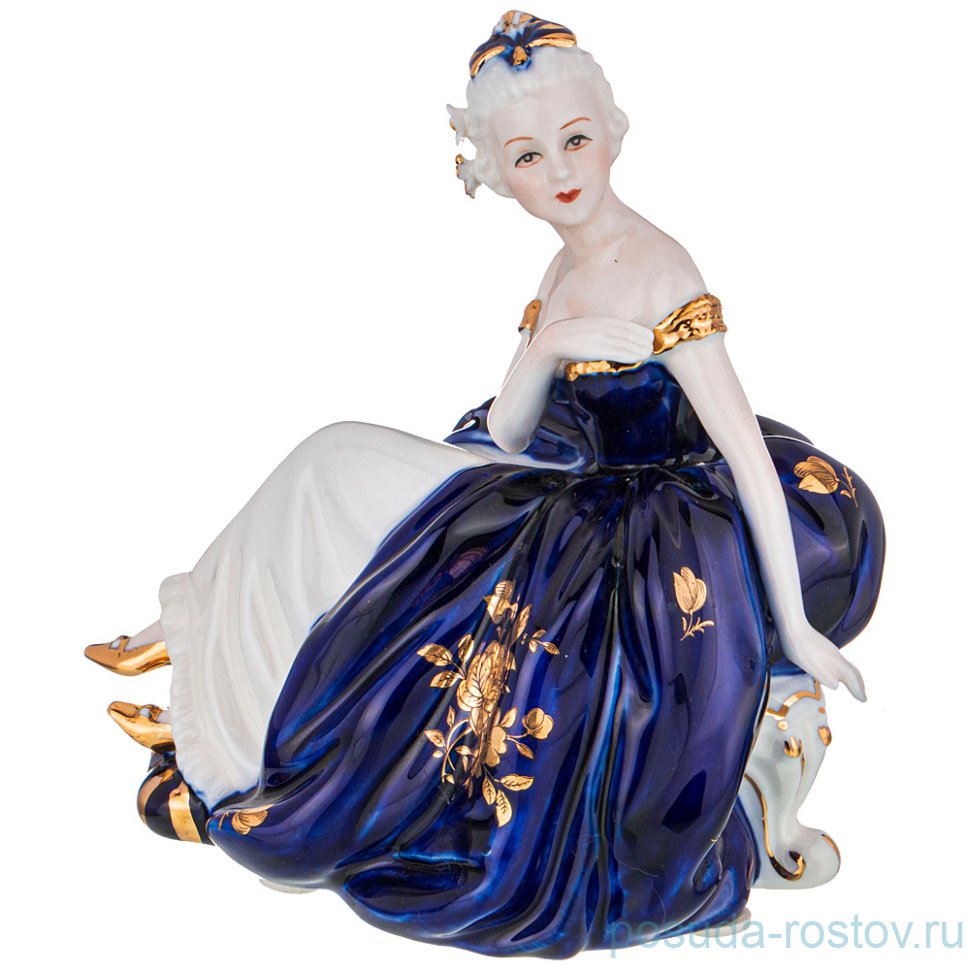 Статуэтка 15 см "Blau weiss /Дама" / 225541