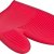 Прихватка 21 х 17 см силиконовая бордовая / 206332
