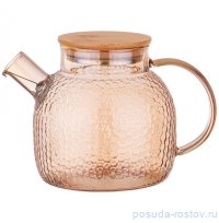 Заварочный чайник 1 л с фильтром янтарный / 289397