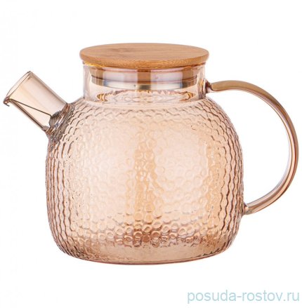 Заварочный чайник 1 л с фильтром янтарный / 289397